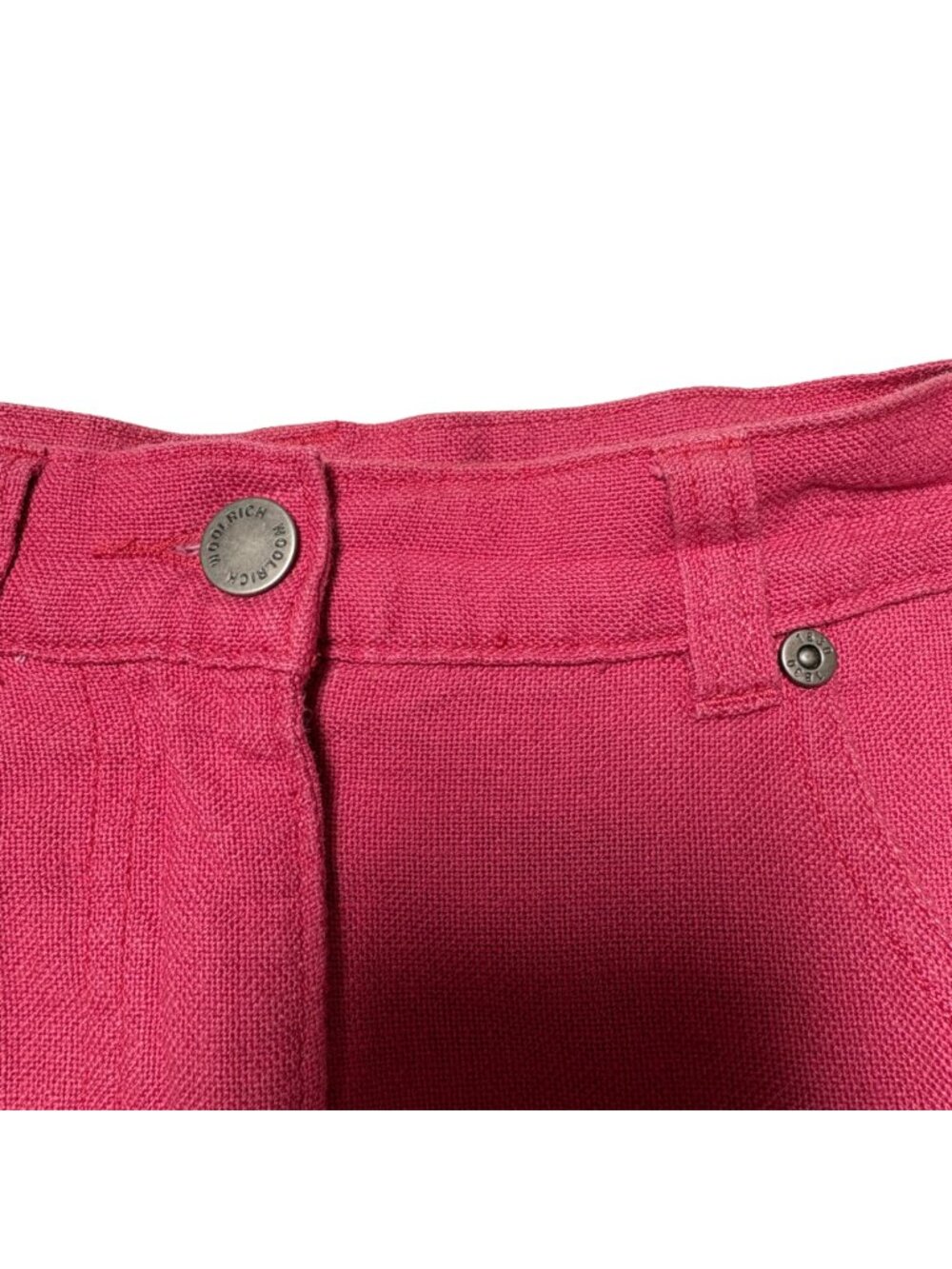 Woolrich Wild Cherry Cotton Skirt Women’s Size 4 Casual Outdoor Style - Picture 3 of 6